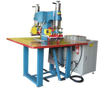 夾網布雙頭沒氣動腳踩機