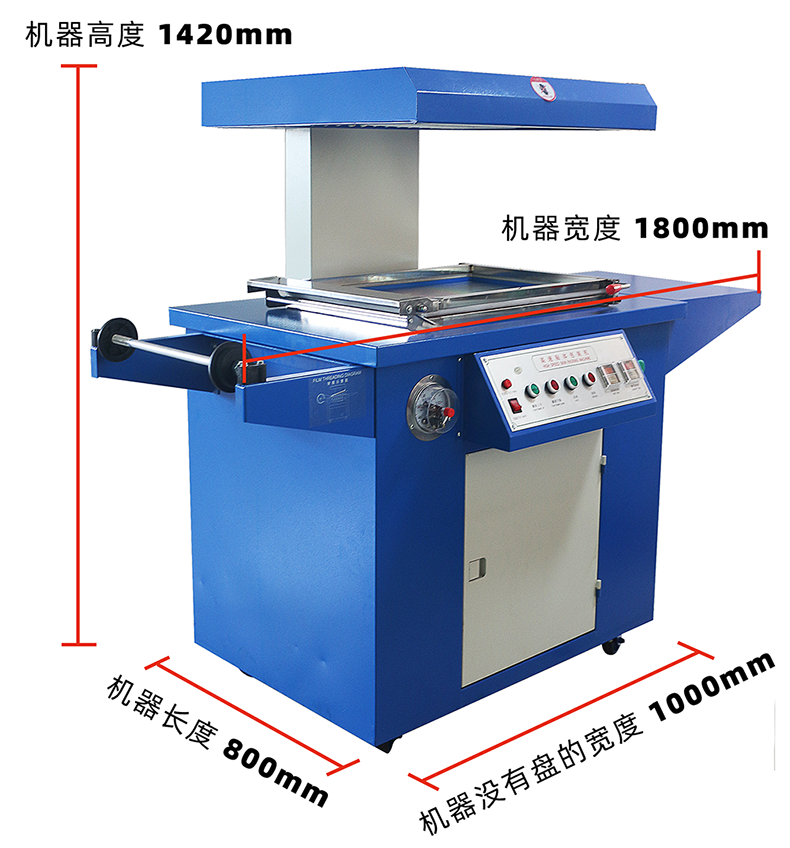高速貼體包裝機(jī)尺寸